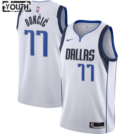 Maillot Basket Dallas Mavericks Luka Dončić 77 2020-21 Nike Association Edition Swingman - Enfant